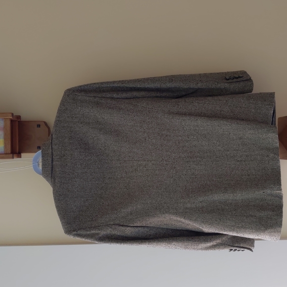 COPY - Silk tweed jacket by Lauren Ralph Lauren petite. One button front three … - Picture 2 of 10